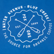 Load image into Gallery viewer, Blue Creek Crewneck back detailing (center back).
